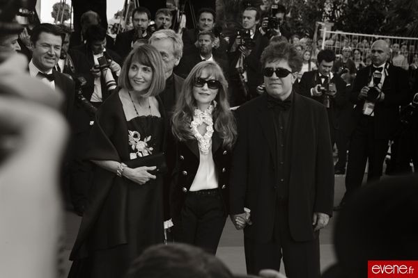 Isabelle Huppert (au milieu) - Cannes 2007